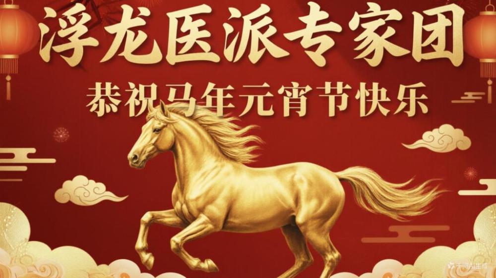 《浮龙医派马年元宵送健康，守护鲁西南百姓安康》